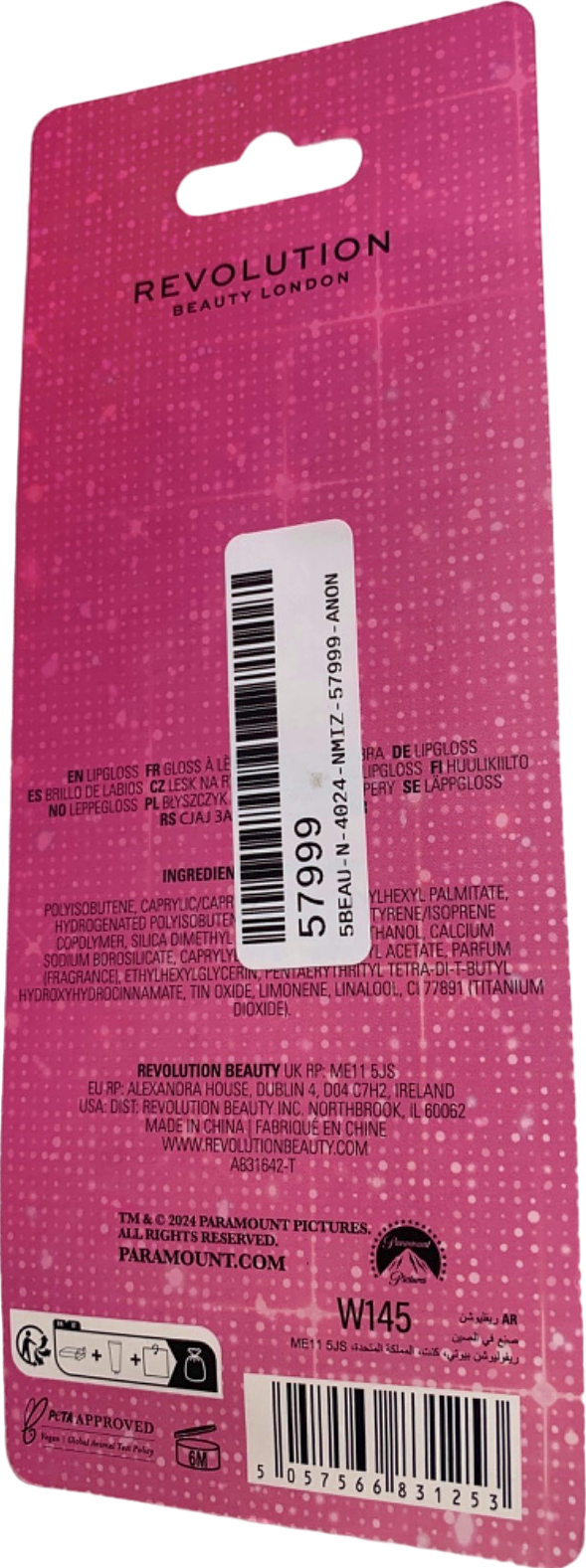 Revolution Mean Girls Lip Gloss Regina 10g