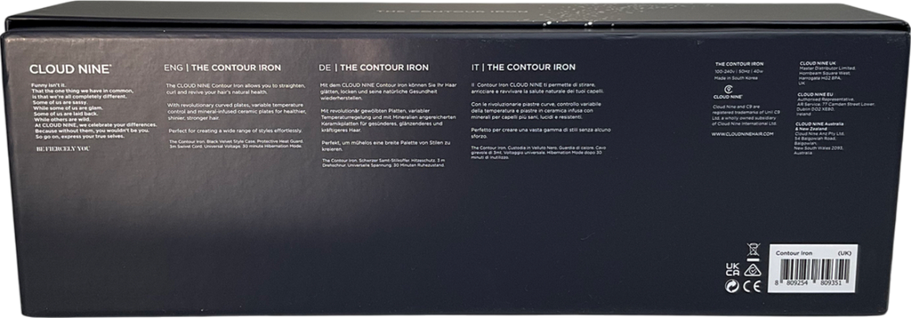 Cloud Nine The Contour Iron