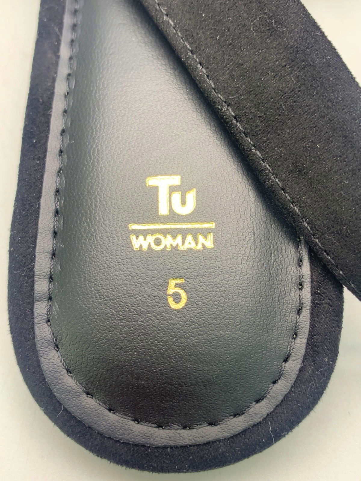 Tu Black Slingback Flats EU 38