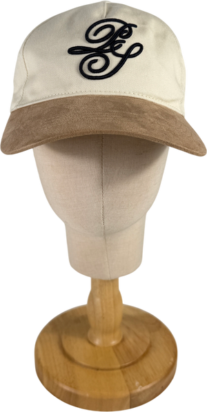 River Island Cream Script Embroidery Cap One Size