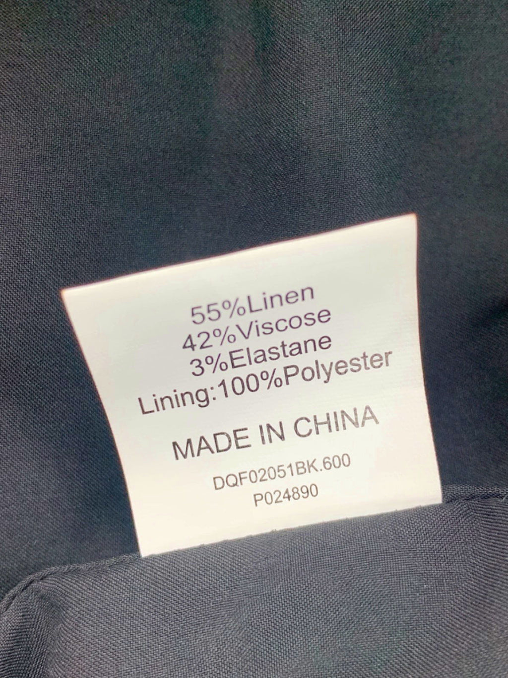 DISSH Black Sloan Sleeveless Blazer UK 10