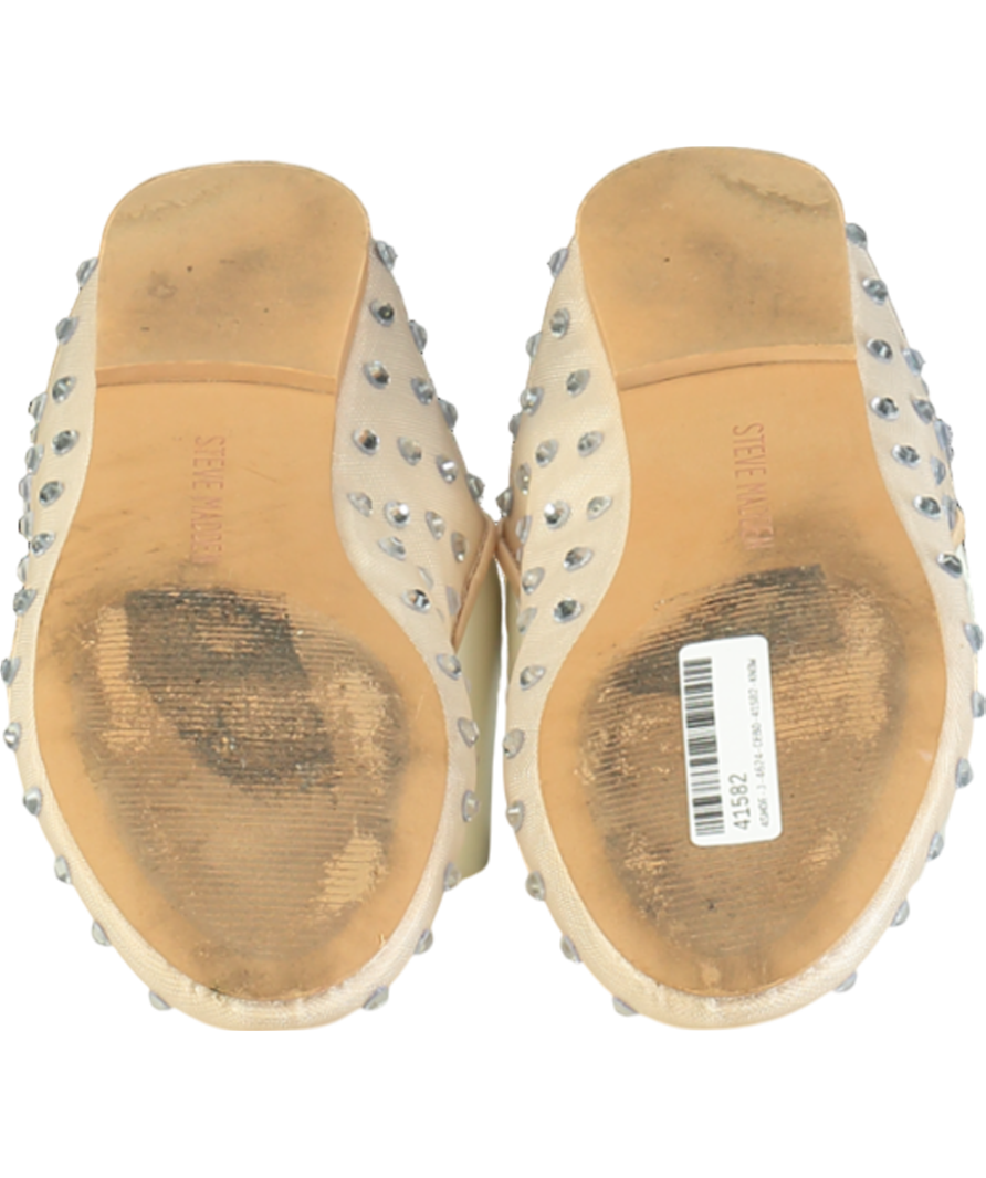 STEVE MADDEN Nude Marli Flat Shoe UK 5 EU 38 👠