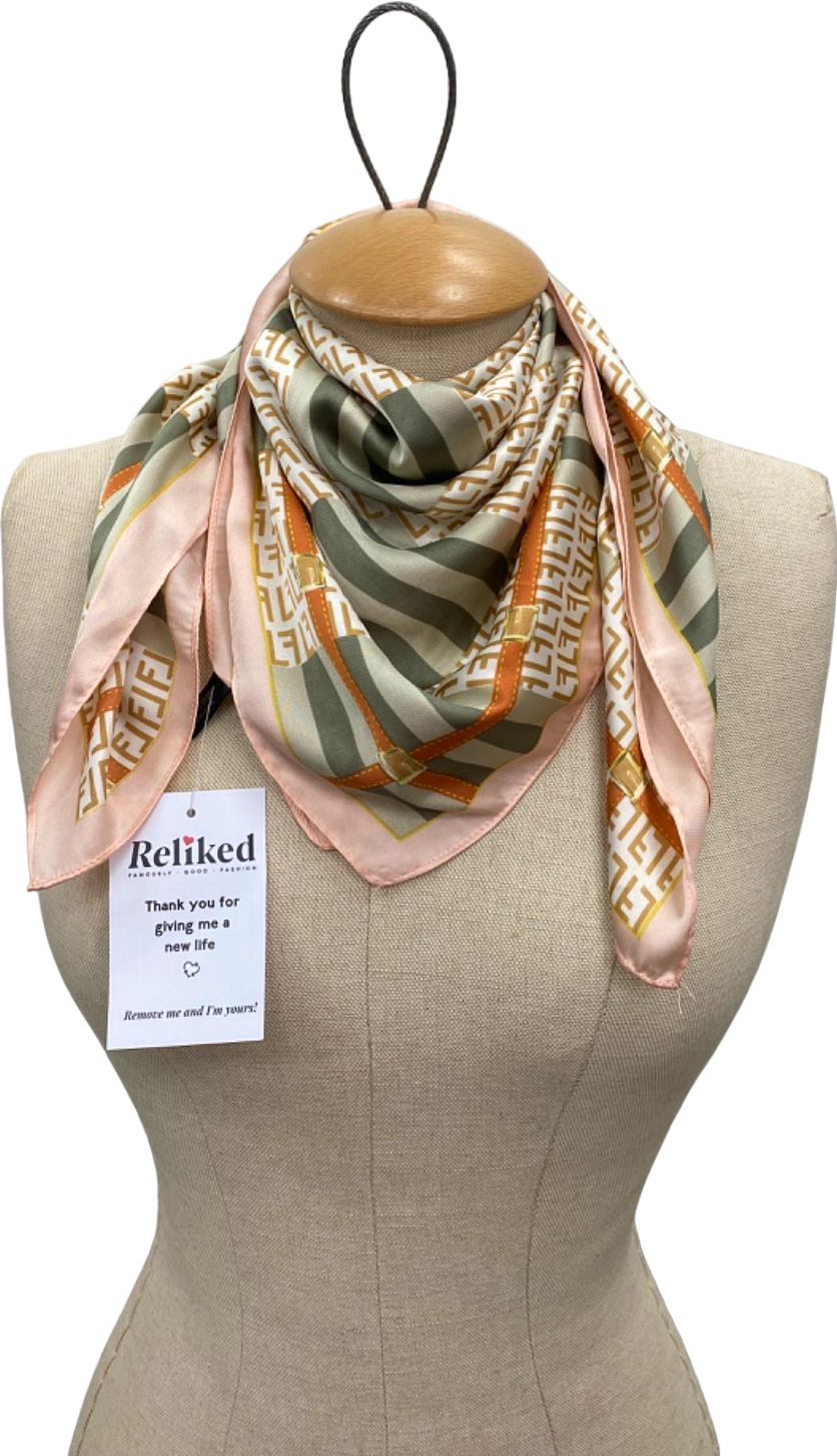 Unbranded Multicoloured Patterned Scarf One Size