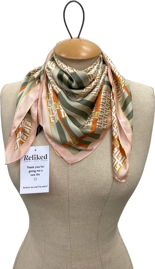Unbranded Multicoloured Patterned Scarf One Size