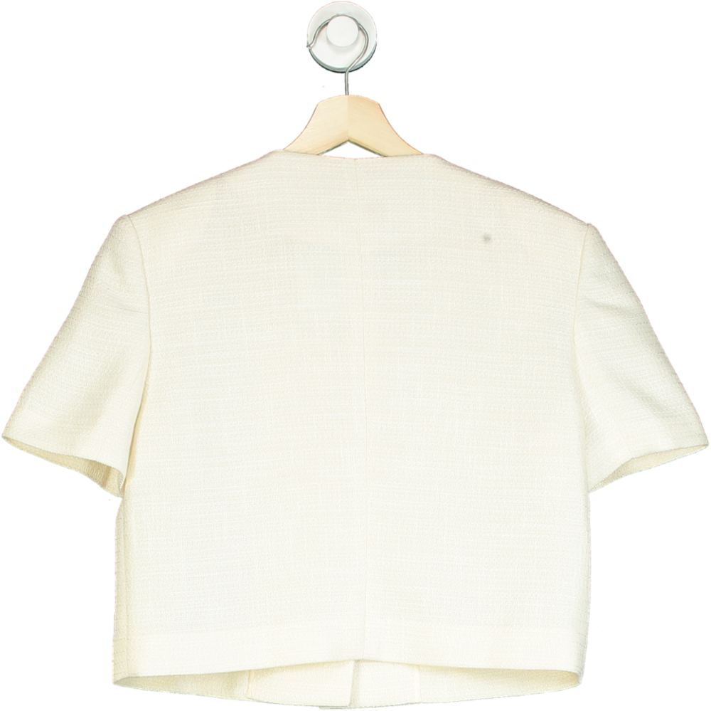 AMR London Cream Short Sleeve Jacket S