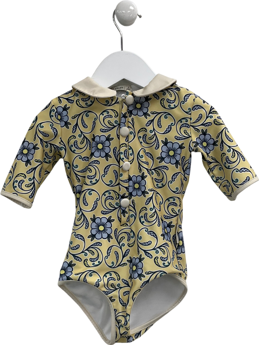 Seabass Yellow Uv Coco Taormina Swimsuit 2 Years