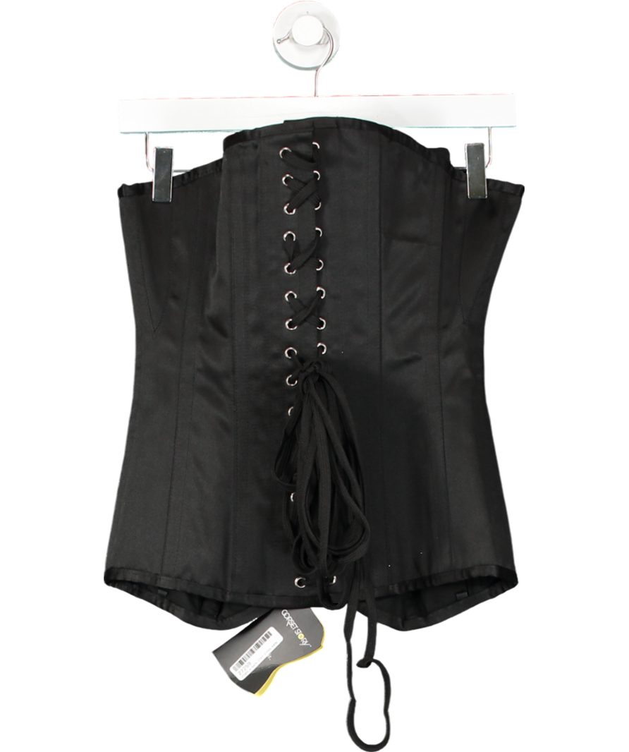 Corset Story Black Lace Up Corset W28