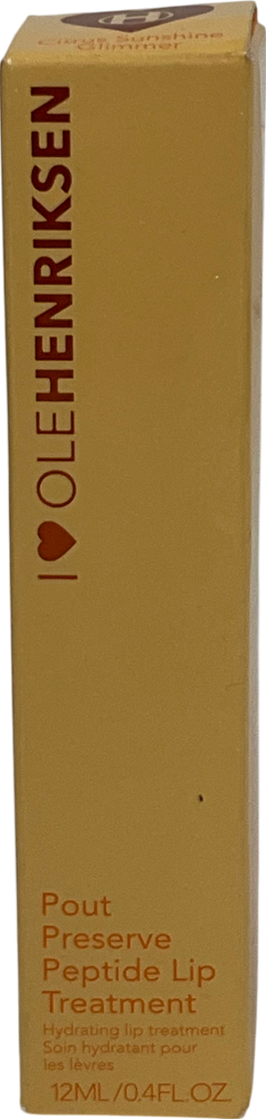 olehriksen Pout Preserve Peptide Lip Treatment Citrus 12ml