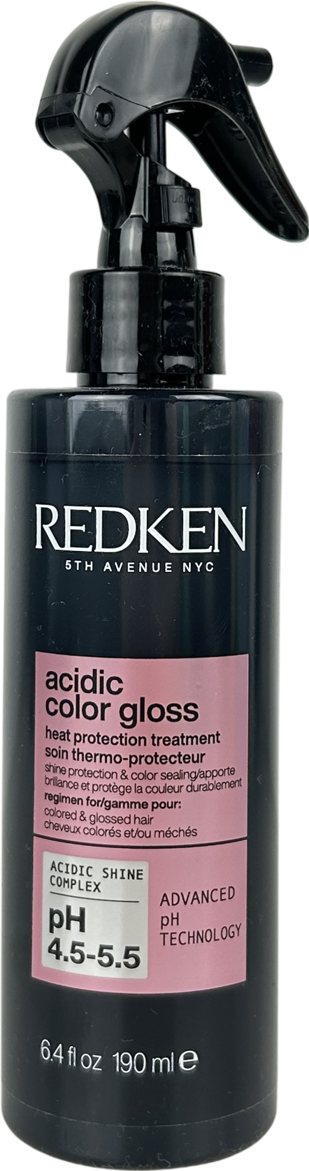 RedKen Acidic Color Gloss Heat Protection Treatment 230°c On 190ml