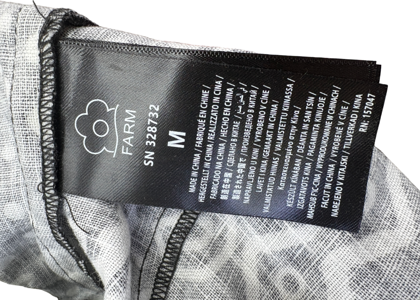 Farm Rio Orange Myriad Trousers UK M