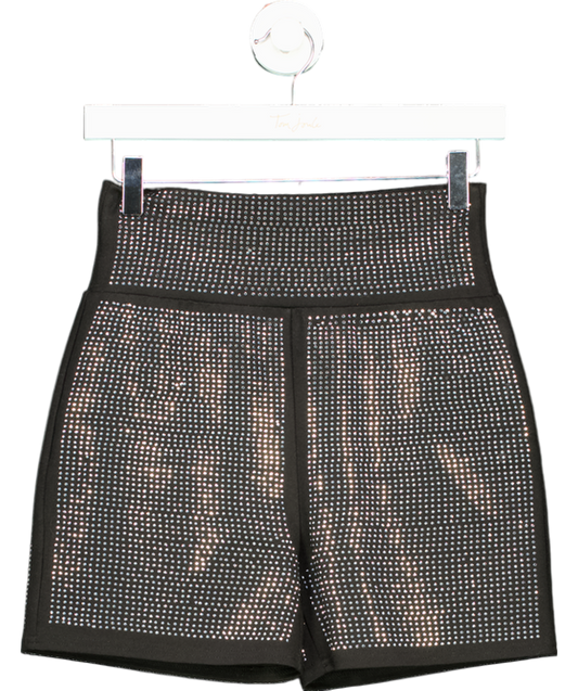 I.AM.GIA Black Silver Gems Shorts UK S