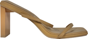 Raid Beige Allen Heeled Mule In Camel UK 7 EU 40