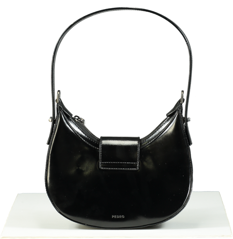 Pedro Black Shoulder Bag