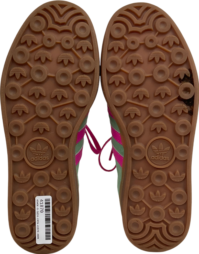 adidas Gazelle Bold Platform Trainers In Mint Green With Gum Sole UK 5.5 EU 38.5 👠