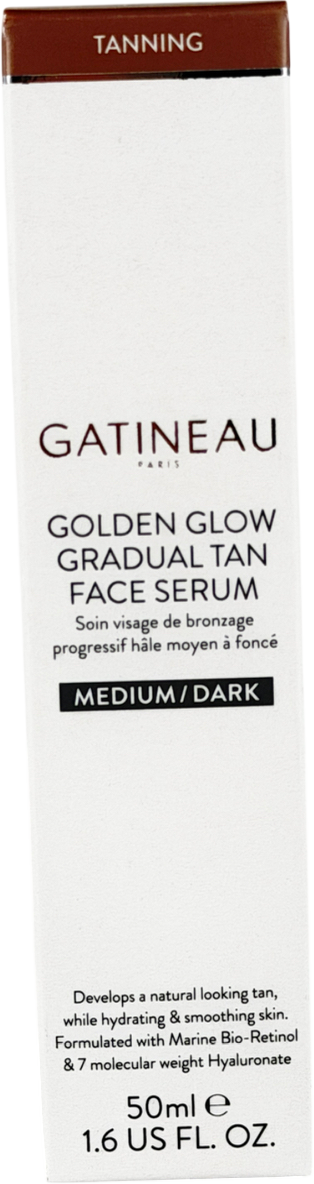 GATINEAU Golden Glow Gradual Tan Face Serum Medium/dark 50ml