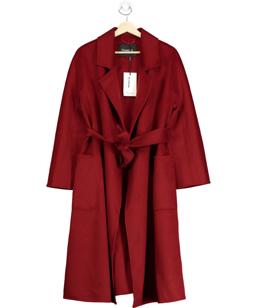Pissenlit Red The Classic Wrap Coat UK S