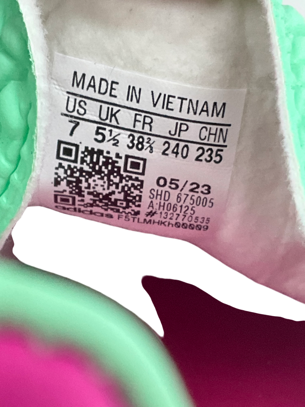 adidas Gazelle Bold Platform Trainers In Mint Green With Gum Sole UK 5.5 EU 38.5 👠