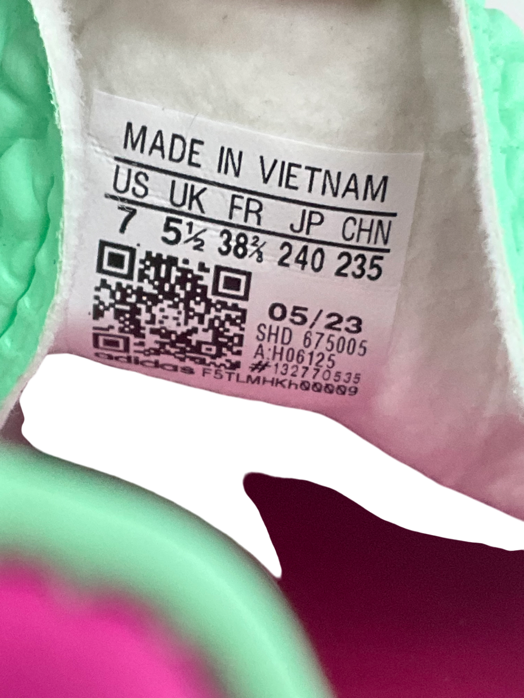 adidas Gazelle Bold Platform Trainers In Mint Green With Gum Sole UK 5.5 EU 38.5 👠