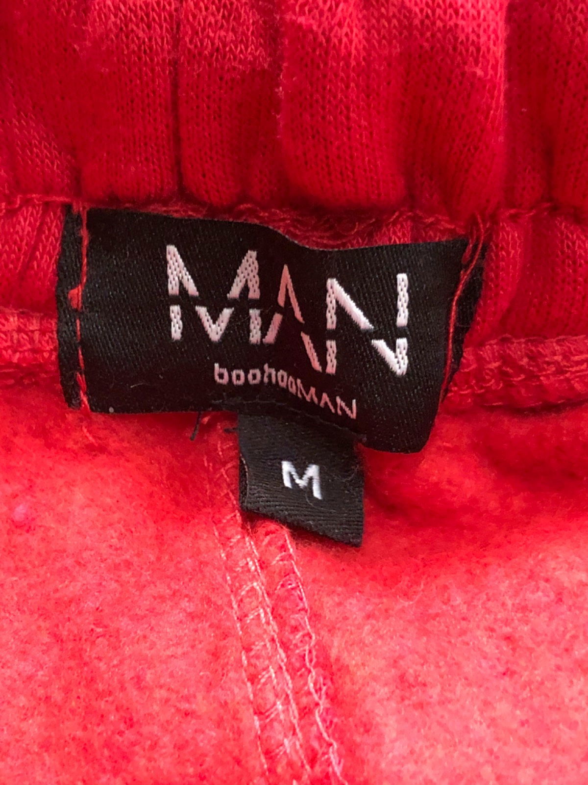 Boohoo Man Red Tracksuit Set UK M