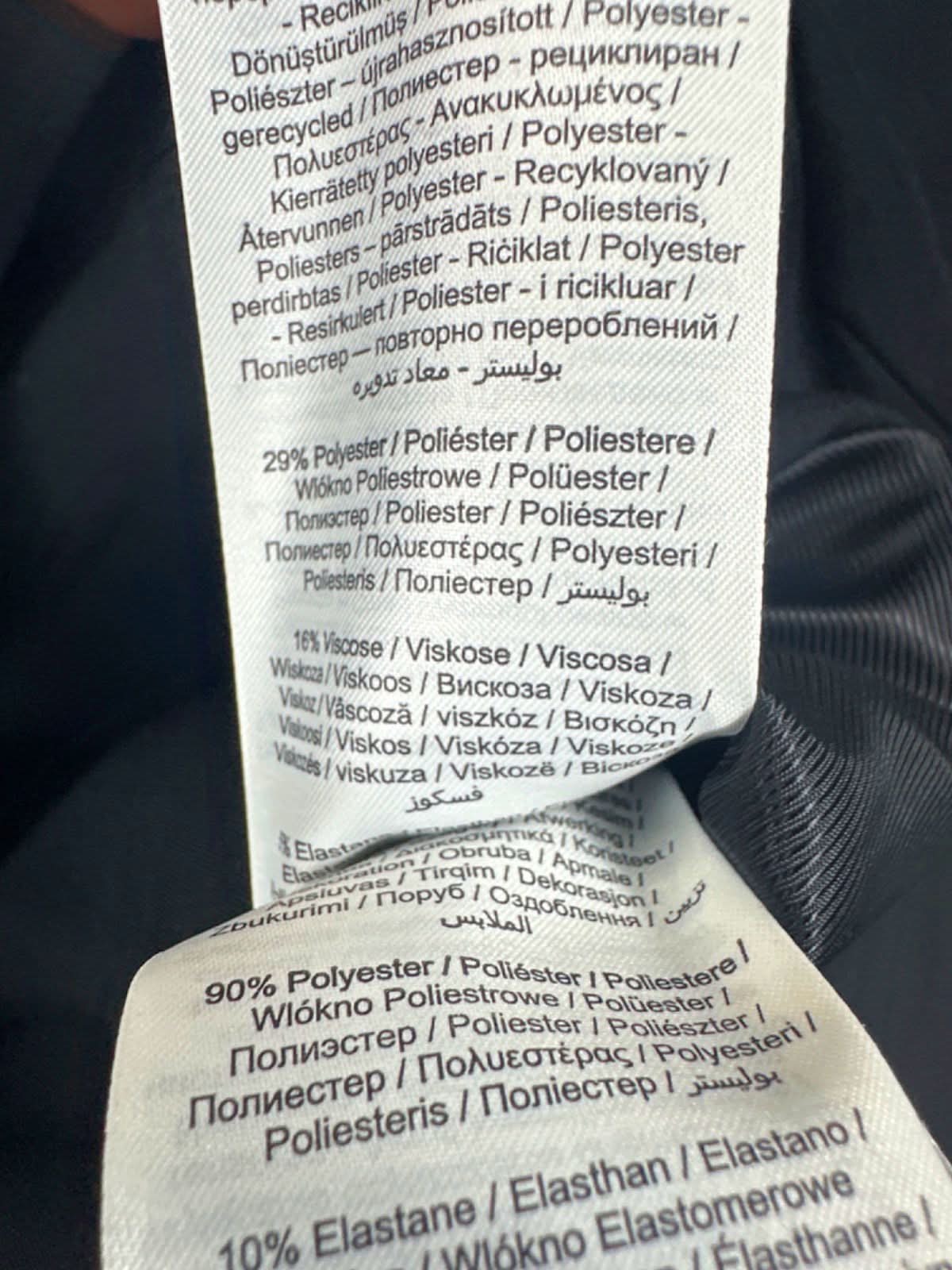 Aligne Black Lars Cropped Blazer UK 8