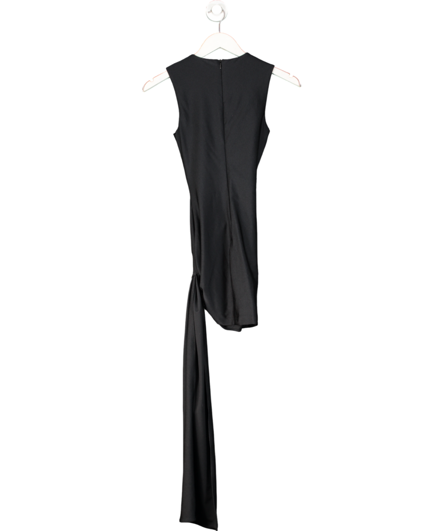 Michael Le Sordo Black Hybrid Tank Mini Dress UK 4