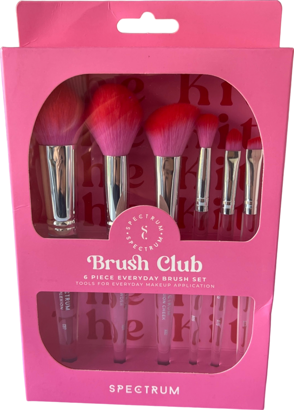 Spectrum Brush Club 6 Piece Everyday Brush Set