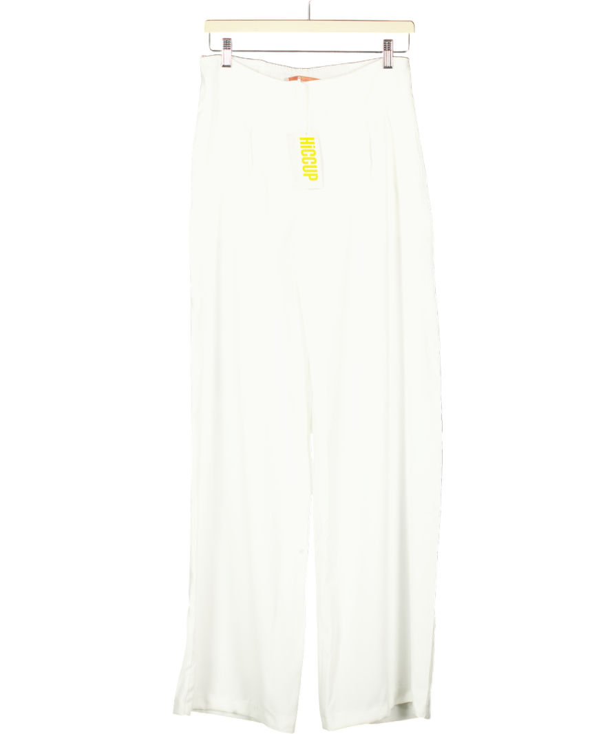 Hiccup White Wide-leg  Pants UK 8