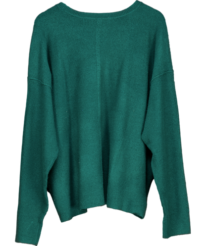 Free People Green Luna Pullover UK L