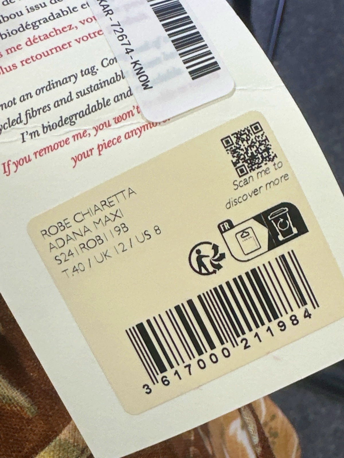 Sézane Chiaretta Dress  Adana Maxi Dress UK 12