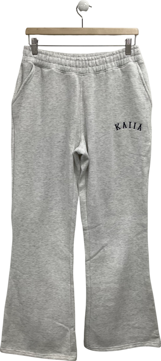 Kaiia the label Grey Wide Leg Sweatpants UK 12