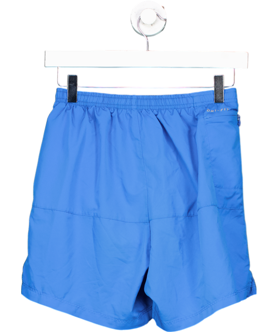 Nike Blue Dri-fit Running Shorts UK S