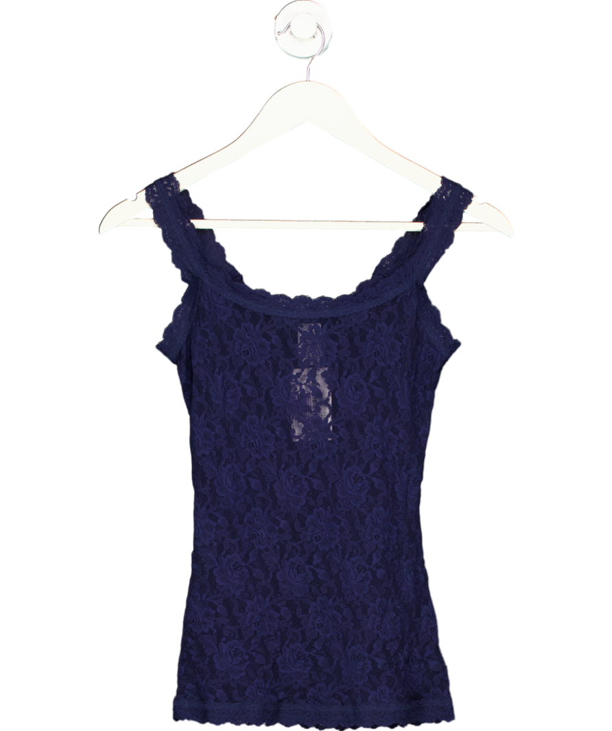 Hanky Panky Blue Signature Lace Classic Camisole UK XS