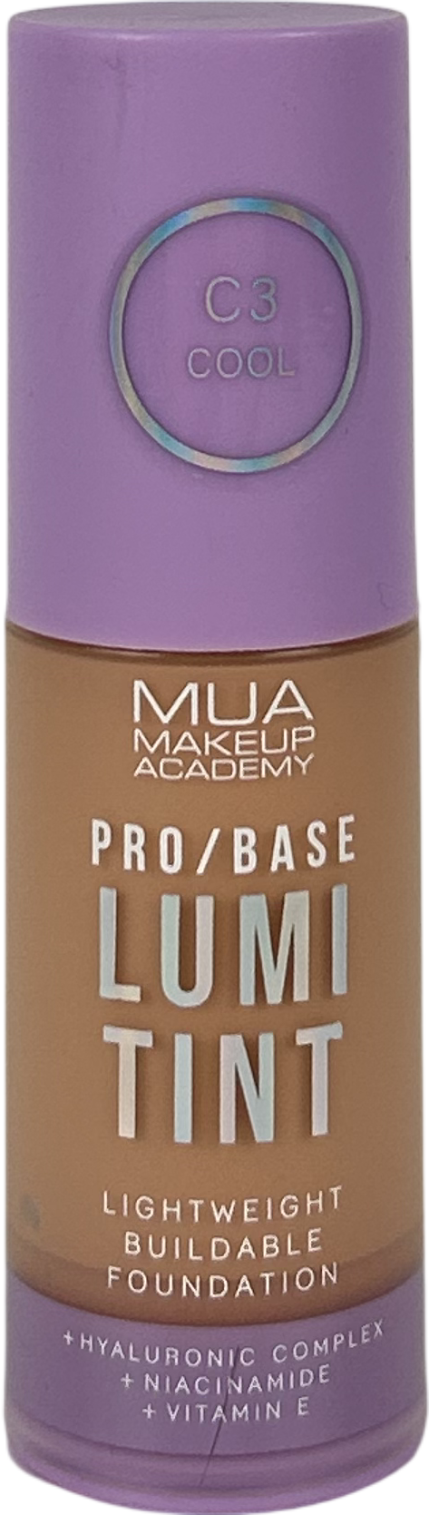 MUA Makeup academy Pro/base Lumi Tint Foundation C3 Cool 30ml