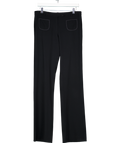 Moschino Black Straight Leg Trousers UK 12