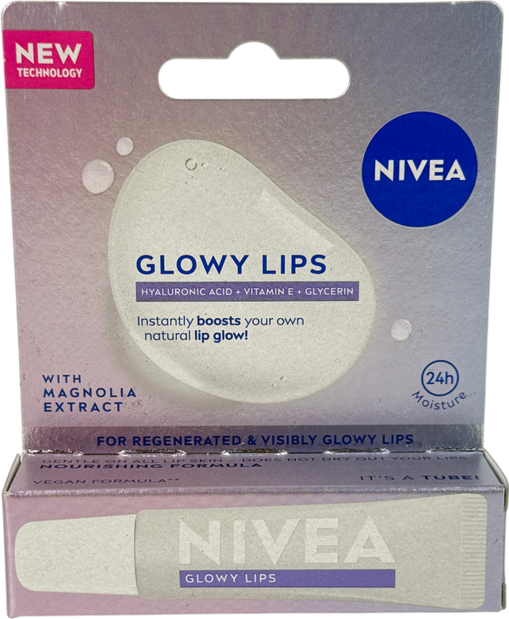 NIVEA Lip Hyaluron Glowy Lips Lip Balm Tube 10ml