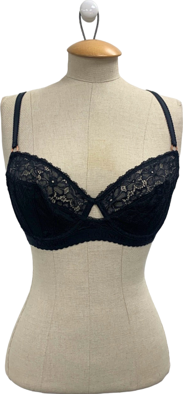 Lounge Black Flair Balcony Bra 34E
