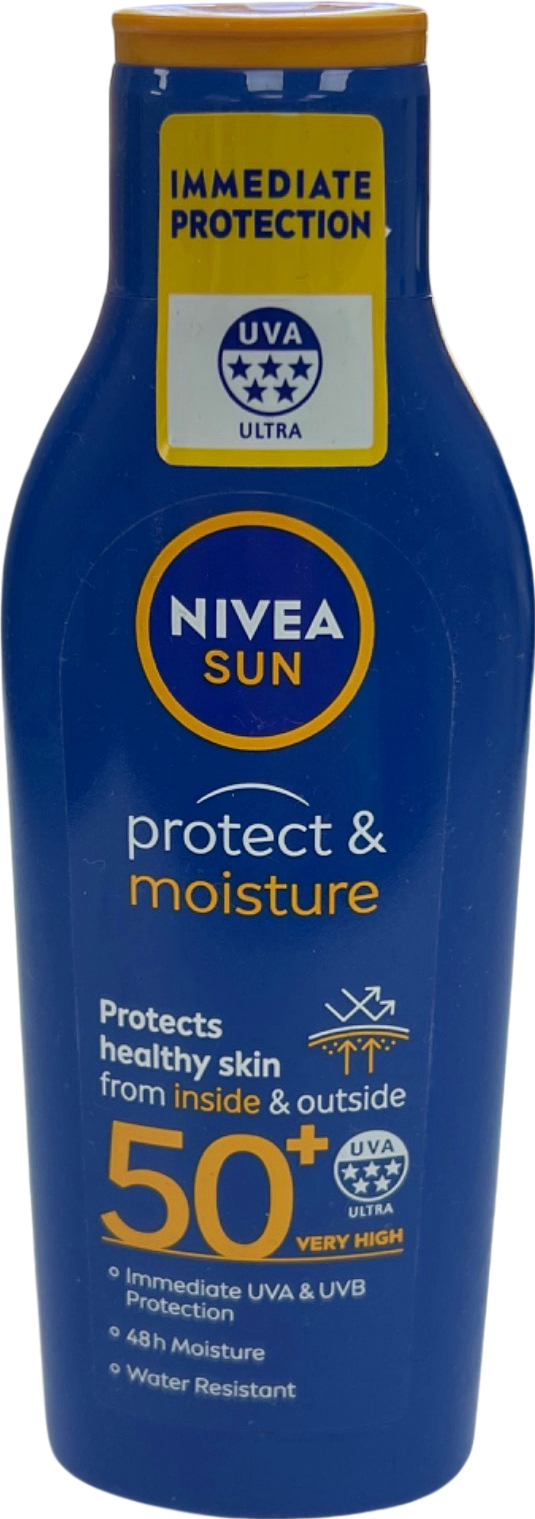 Nivea Sun Protect & Moisture Immediate Protection SPF 50+ 200ml
