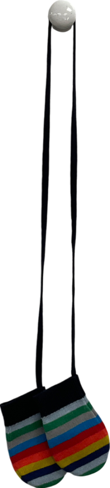 kidliz Multicoloured Rainbow Stripe Gloves One Size