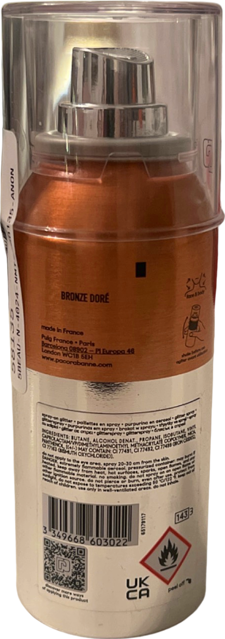 Rabanne Shimmer Bomb Bronze Doré 75ml