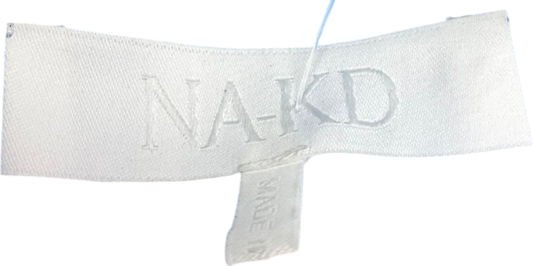 NA-KD Blue Oversized Shirt And Short Set UK 8