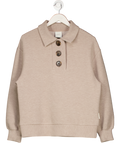 Varley Beige Taupe Marl Andale Sweat UK M