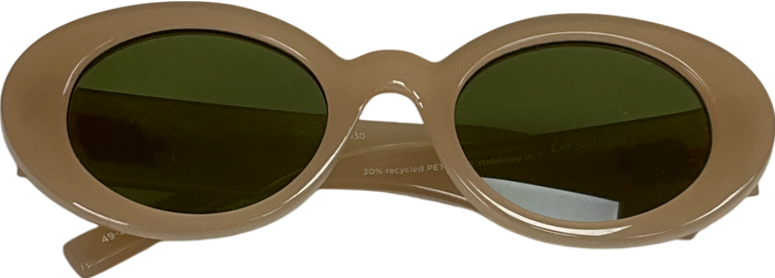 Le Specs Nude Mermaiden Oatmeal Sunglasses