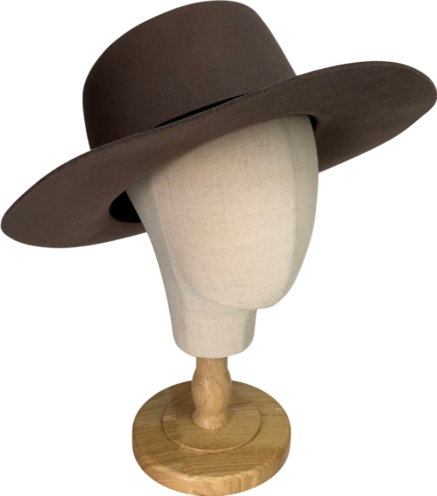 Goorin Bros Brown Colonel Pierce Hat UK L