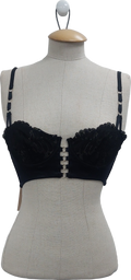 Livy Black Maubourg Lace Wire Bra UK 32C