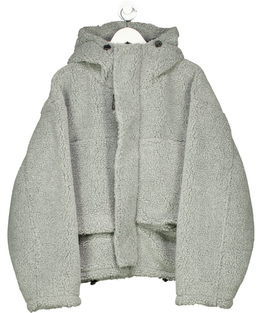 Tap Tap Tap Grey Hooded Fleece Jacket UK M