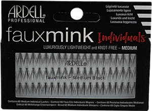 Ardell Faux Mink Individuals - Medium Black M One size