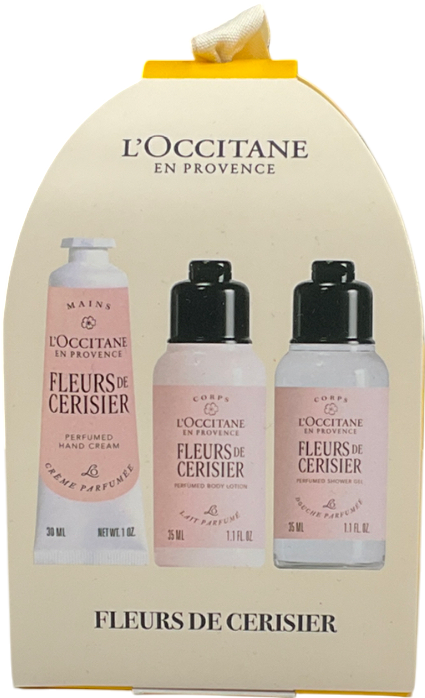 Loccitane Fleurs De Cerisier (cherry Blossom) Ornament Gift Set