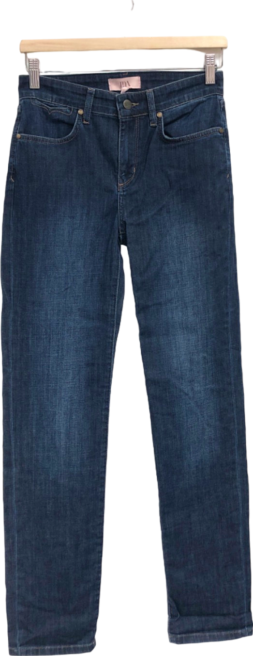 DONNA IDA Dark Blue Bobby Dazzler High Top Boyfriend Jeans Size W27