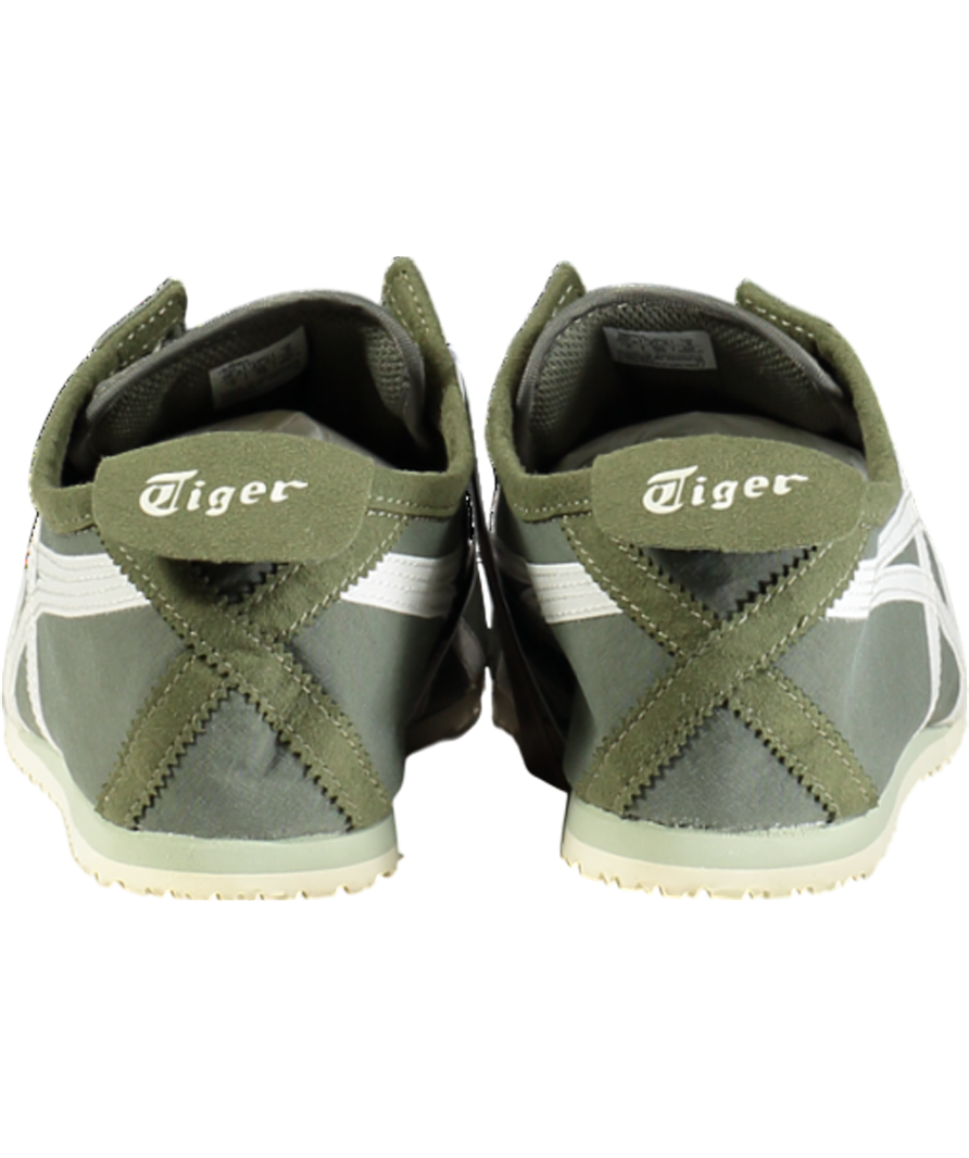 Onitsuka Tiger Green Mexico 66 Slip On Trainers UK 7 EU 41 👞