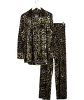 Next Brown Leopard Velvet Touch Animal Print Party Co Ord UK 20